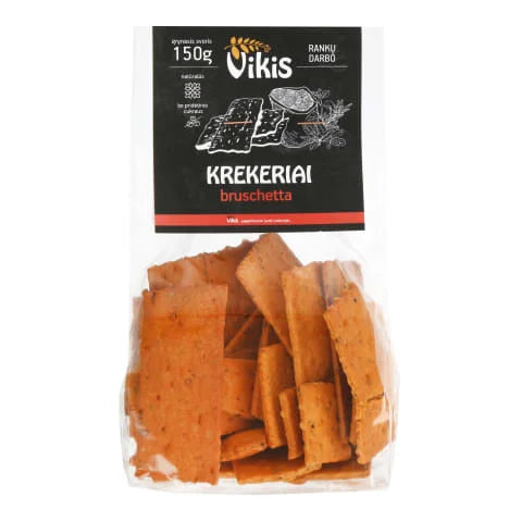 Krekeriai su BRUSCHETTA prieskoniais TRAŠKIS