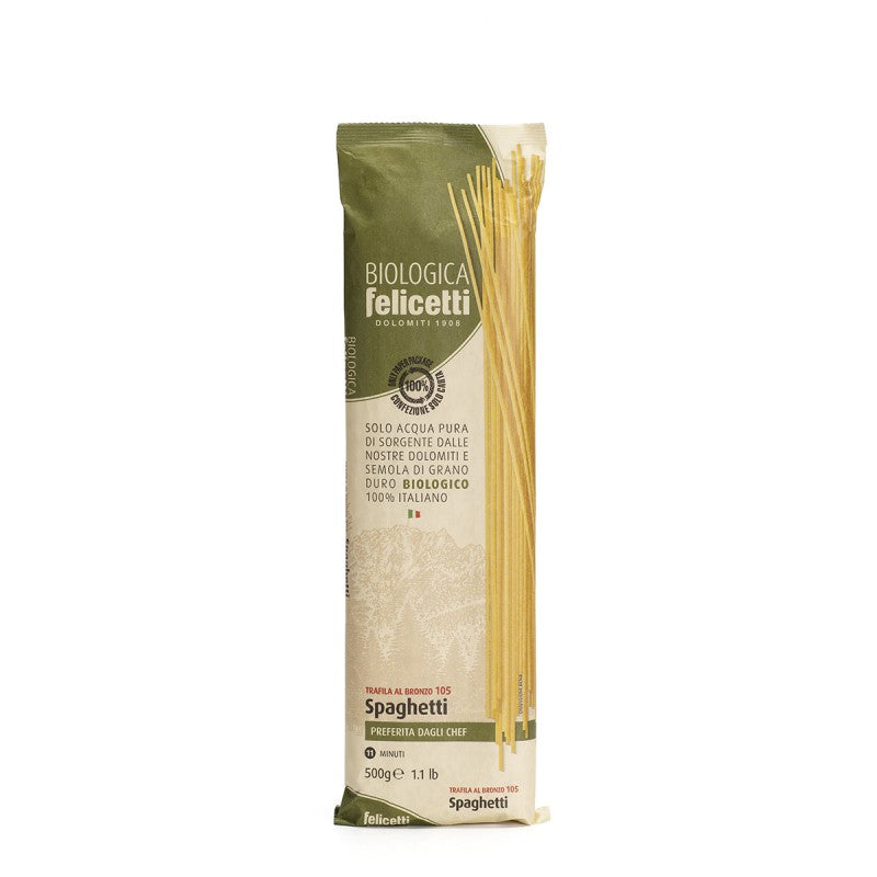 Ekologiški kietųjų kviečių makaronai Spaghetti