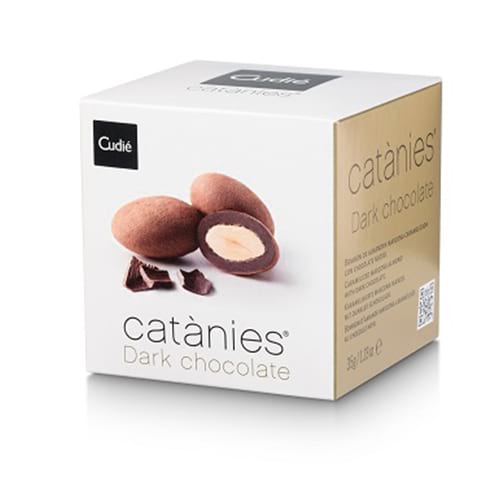 Karamelizuoti Migdolai CUDIE CATANIES Juodajame Šokolade