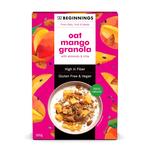 Avižinė granola su mangais The BEGINNINGS
