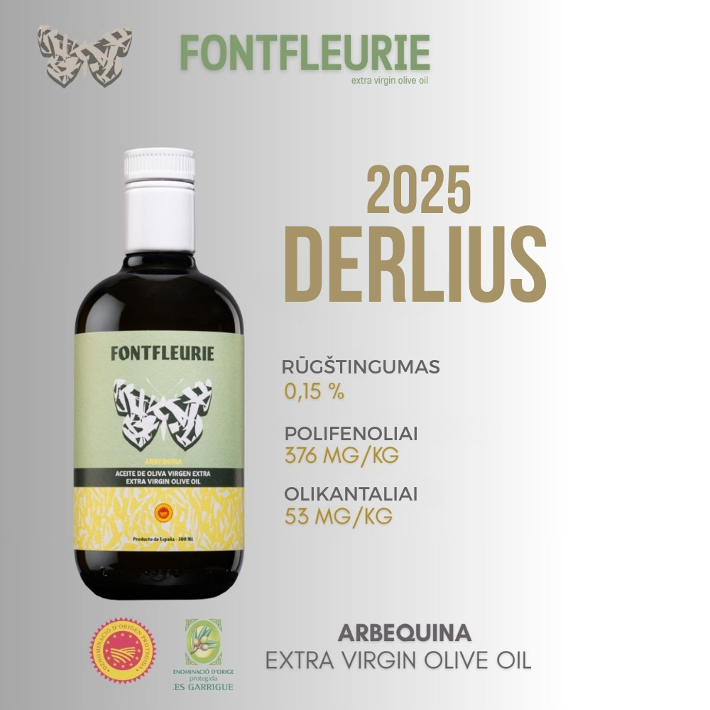 Ypač tyras alyvuogių aliejus FONTFLEURIE