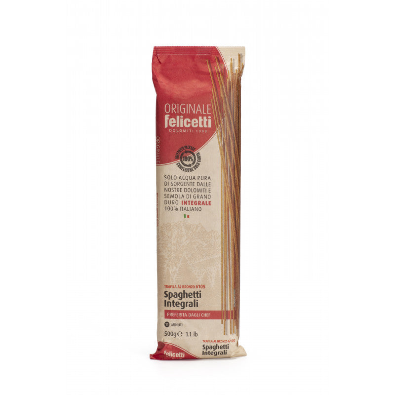 Pilno grūdo makaronai SPAGHETTI INTEGRALI