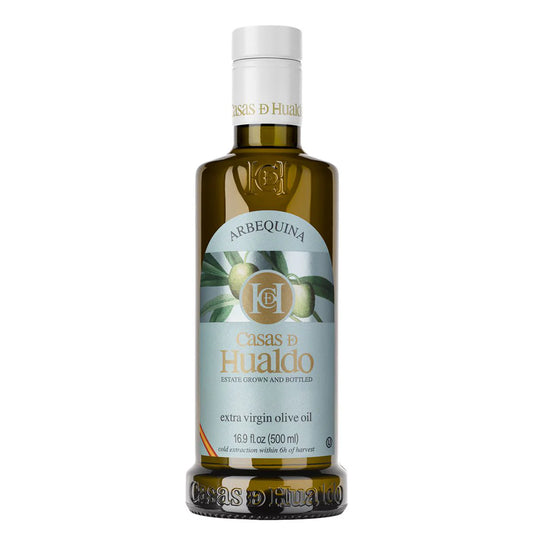 Ypač tyras alyvuogių aliejus Casas de Hualdo Arbequina