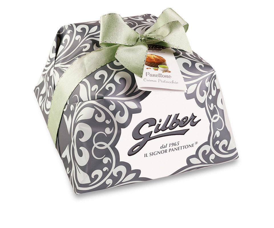 Panettone su pistacijų kremu