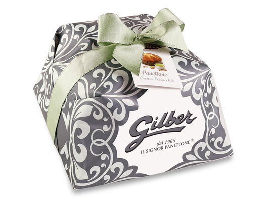 Panettone su pistacijų kremu