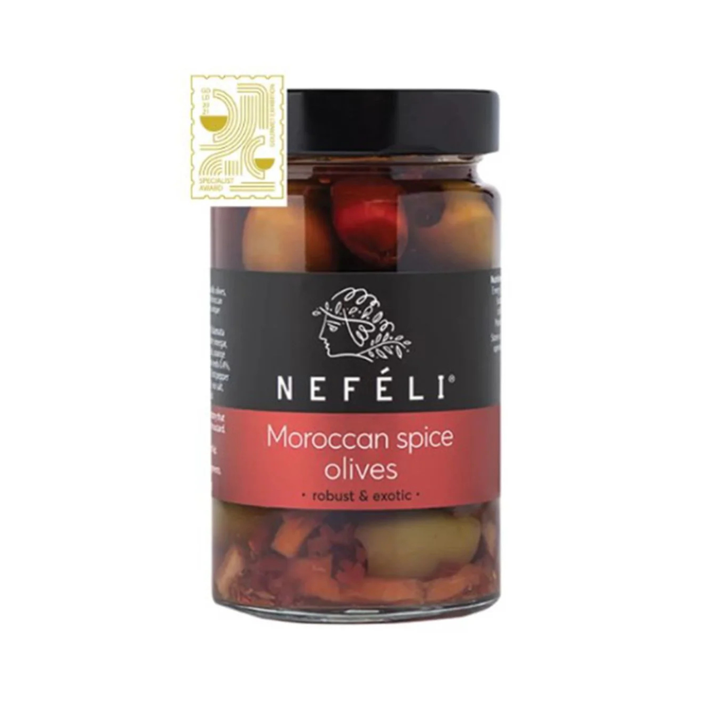 NEFELI marinuotos alyvuogės Moroccan spice