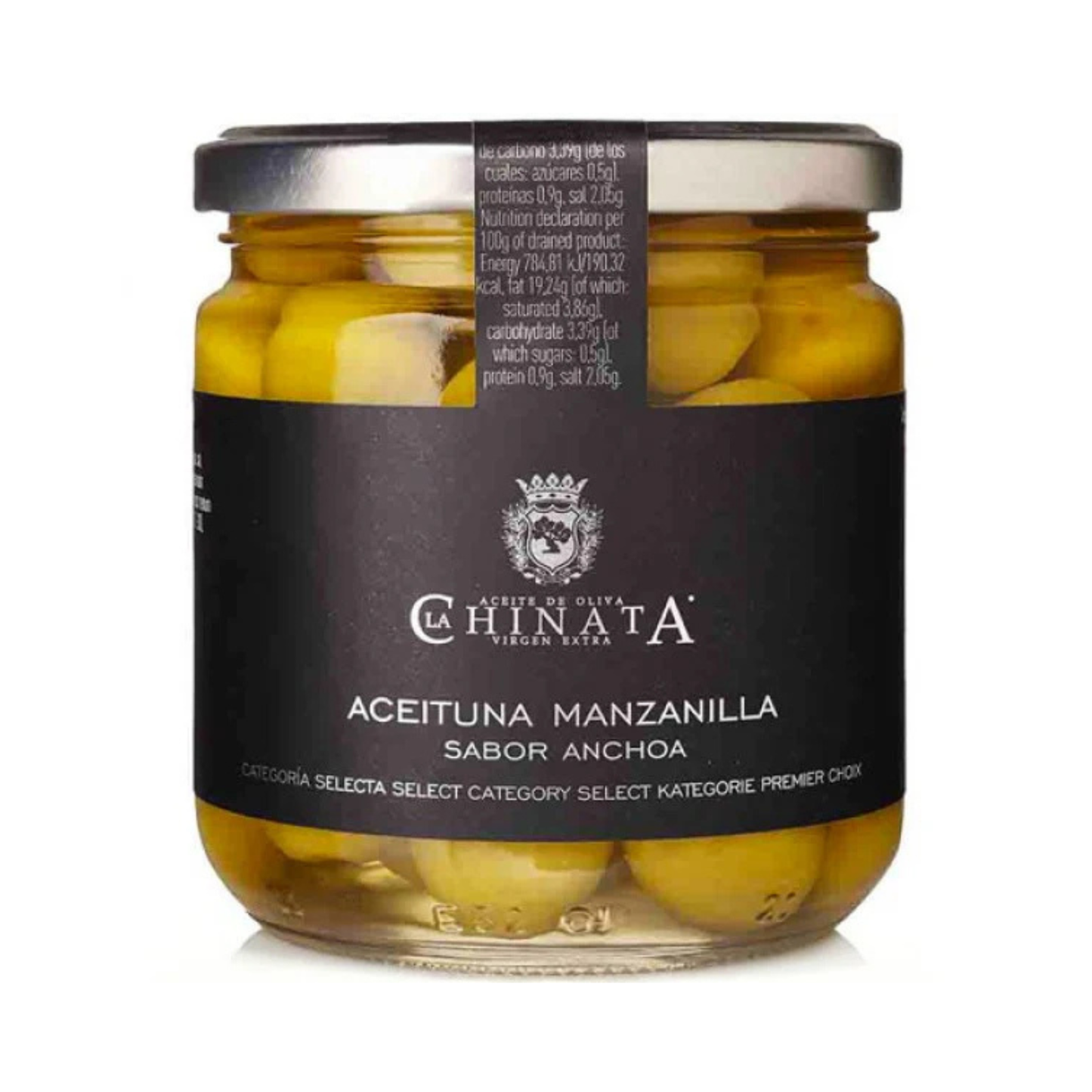 La Chinata Manzanilla žaliosios alyvuogės