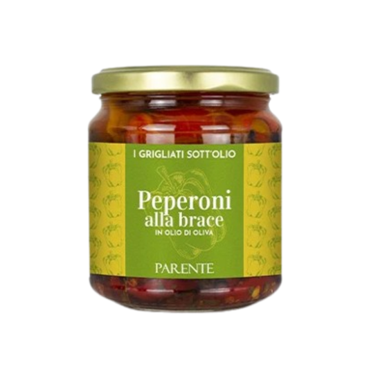 Grilintos paprikos alyvuogių aliejuje