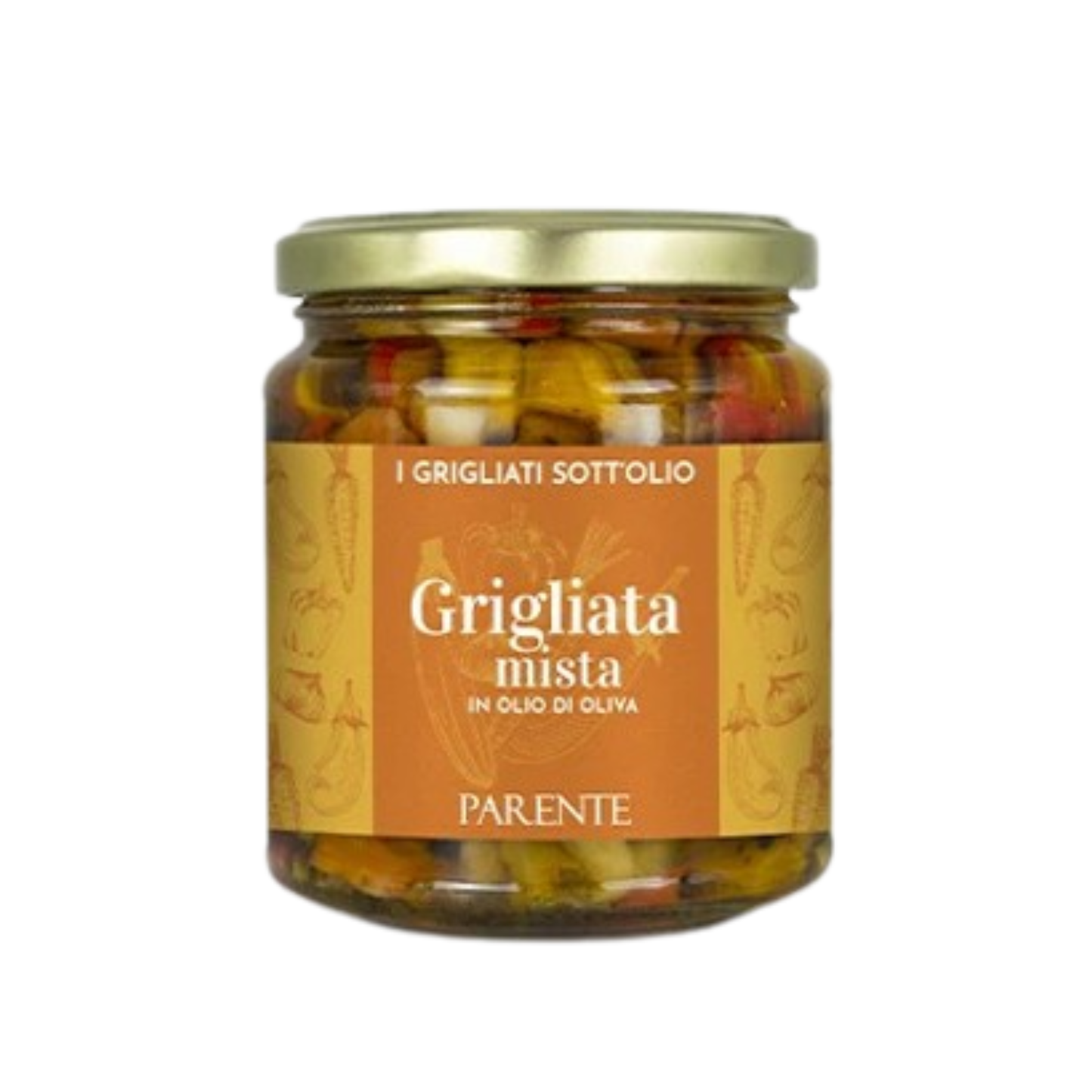 Grilintų daržovių asorti alyvuogių aliejuje