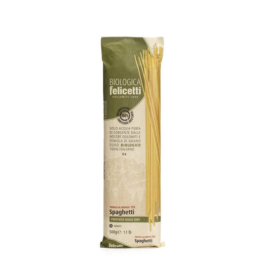 Ekologiški kietųjų kviečių makaronai Spaghetti